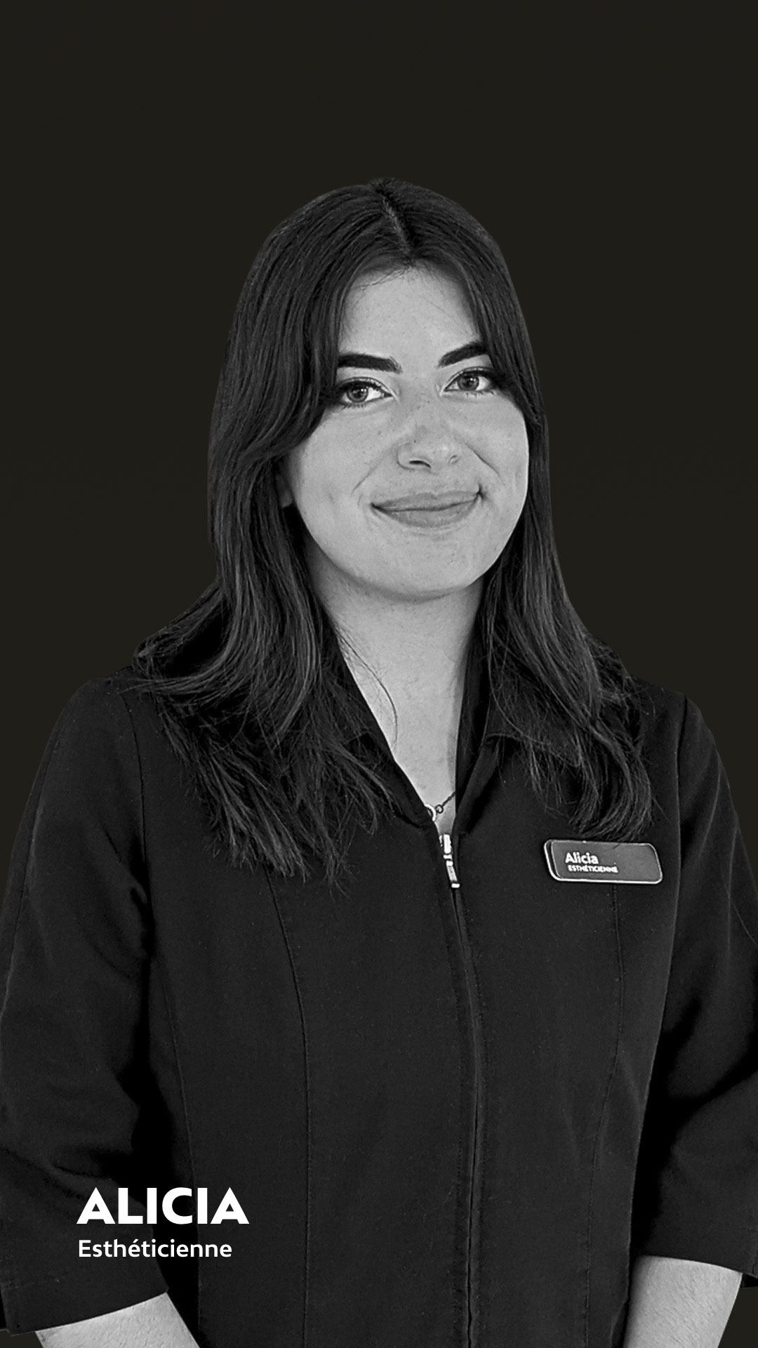 Membre de l'équipe de l'institut de beauté Liv Beauté & Spa