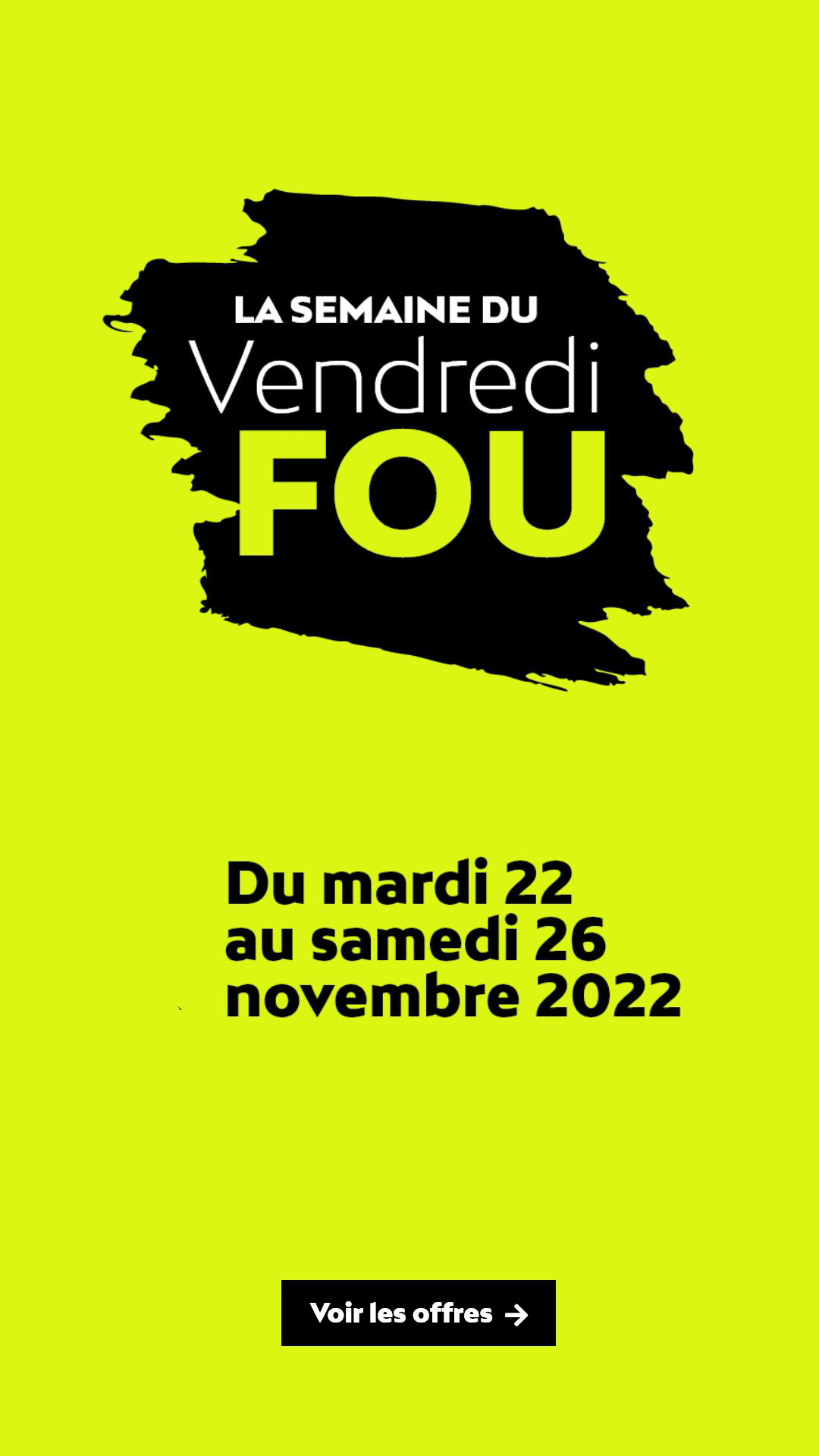 Promo Vendredi fou